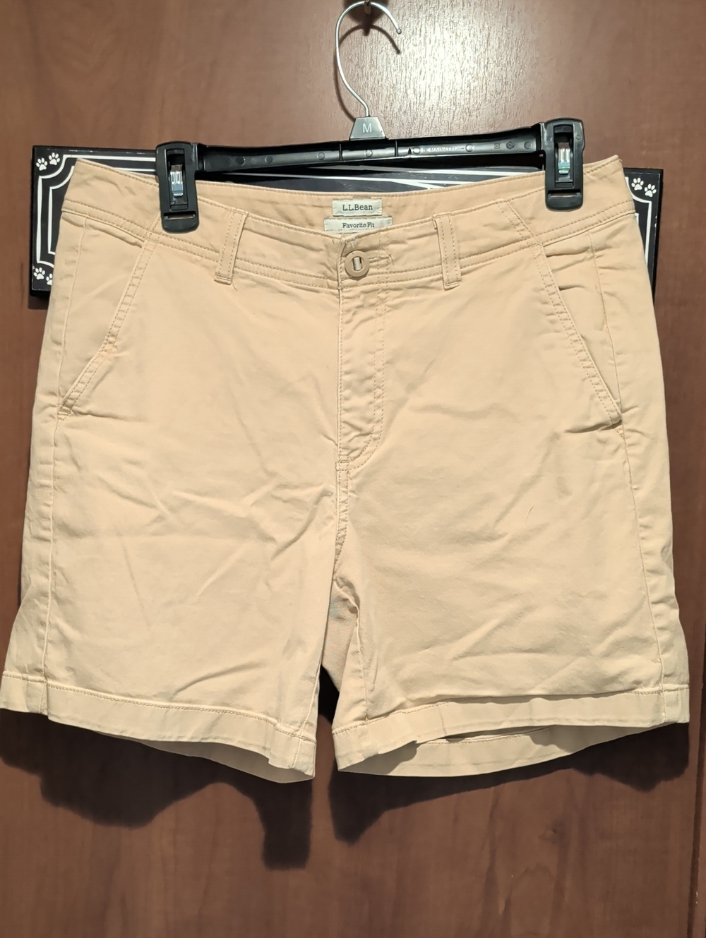 L.L. Bean Women's Tan Cargo Shorts